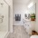 a bathroom with a glass shower